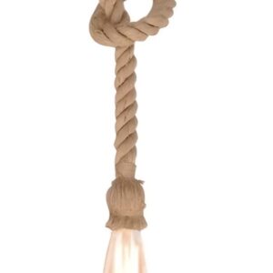 PORTALAMPARA COLGANTE CUERDA E-27