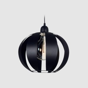 COLGANTE FLORALIS  (‚àö?? 300 H:295 MM.) NEGRO