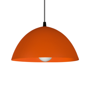 COLGANTE MADRID PVC NARANJA 26CM.