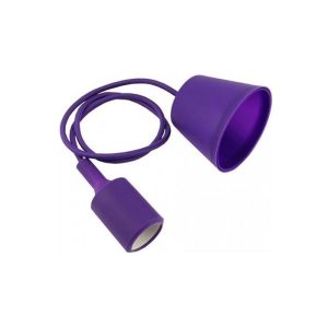 PORTALAMPARA SILICONA VIOLETA