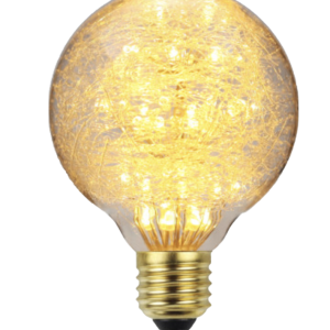 LAMPARA VINTAGE LED 3W FIBRA DE VIDRIO G-80 NO DIMERIZABLE