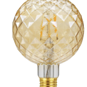 LAMPARA VINTAGE LED 6W G-95 GOLDEN NO DIMERIZABLE